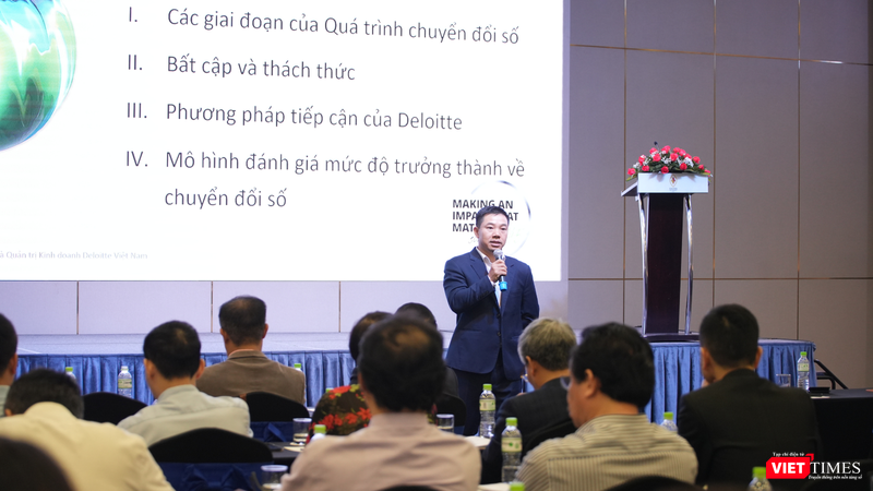 Ông Đỗ Danh Thanh, Phó Tổng Giám đốc phụ trách chuyển đổi số Deloitte Việt Nam Ông Đỗ Danh Thanh, Phó Tổng Giám đốc phụ trách chuyển đổi số Deloitte Việt Nam