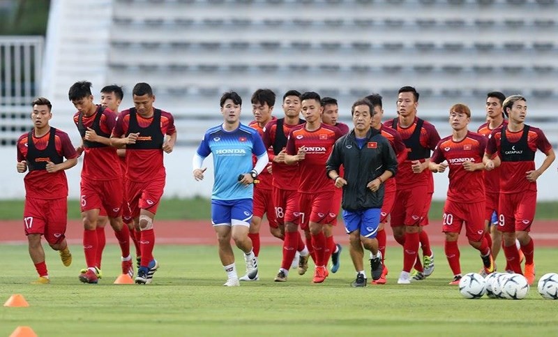 Mọi thứ đã sẵn sàng cho trận đấu với Thái Lan (ảnh PLO)