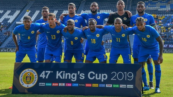HLV Remko Bicentini phát biểu: "Mục tiêu của chúng tôi là vô địch King’s Cup" (ảnh chụp màn hình) HLV Remko Bicentini phát biểu: