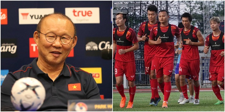 Đây là lúc cổ động viên Việt Nam test thầy Park, còn thầy thì lại test các học trò (ảnh VietTimes)