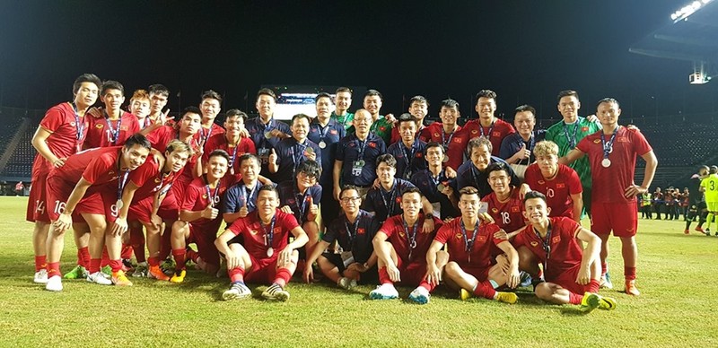 Ông Park và các học trò đã khiến người Thái ôm hận (ảnh Next Sports)