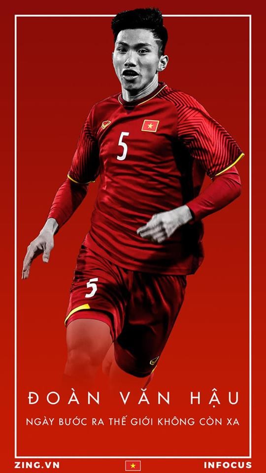 Văn Hậu đã lớn hơn tuổi 20 nhờ bàn tay của ông Park  (ảnh Zing)