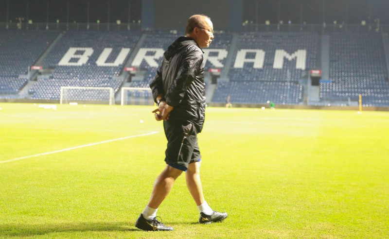 Sân vận động Chang Arena (tỉnh Buriram, Thái Lan) là nơi ông Park có nhiều kỷ niệm vui (ảnh NLĐ)