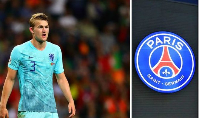 De Ligt, bản hợp đồng đầu tay của tân GĐTT Leonardo (ảnh CNN)