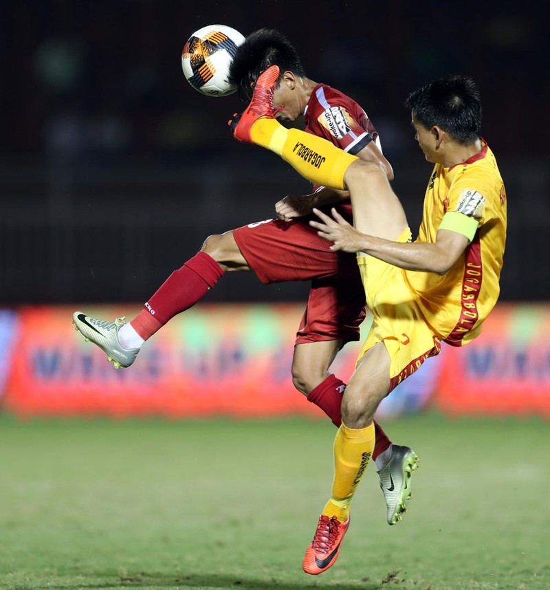 V.League 2019 ngày càng quyết liệt, kịch tính (ảnh VPF)