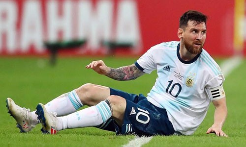 Trận đấu với Brazil chính là nơi để Messi có cảm xúc thăng hoa, dẫn dắt lối chơi của các vũ công tango (ảnh CNN)