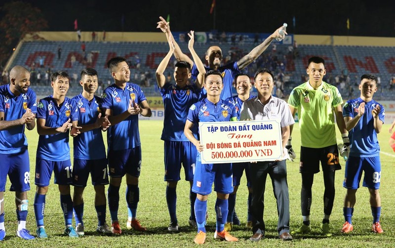 Đặt chân vào bán kết, Quảng Nam được thưởng đậm (ảnh VPF)