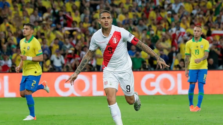 Duy nhất Peru chọc thủng lưới chủ nhà Brazil tại Copa America 2019 (ảnh AP)