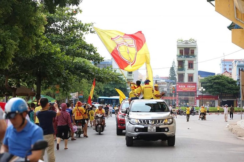 Chỉ có thể là khán giả thành Nam. Ảnh Hội CĐV