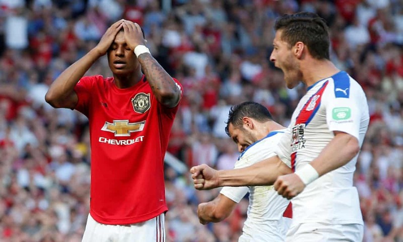 Old Trafford: Thảm kịch đầu mùa bóng ảnh 1 Đến lượt Rashford đá hỏng 11m. Ảnh BBC.