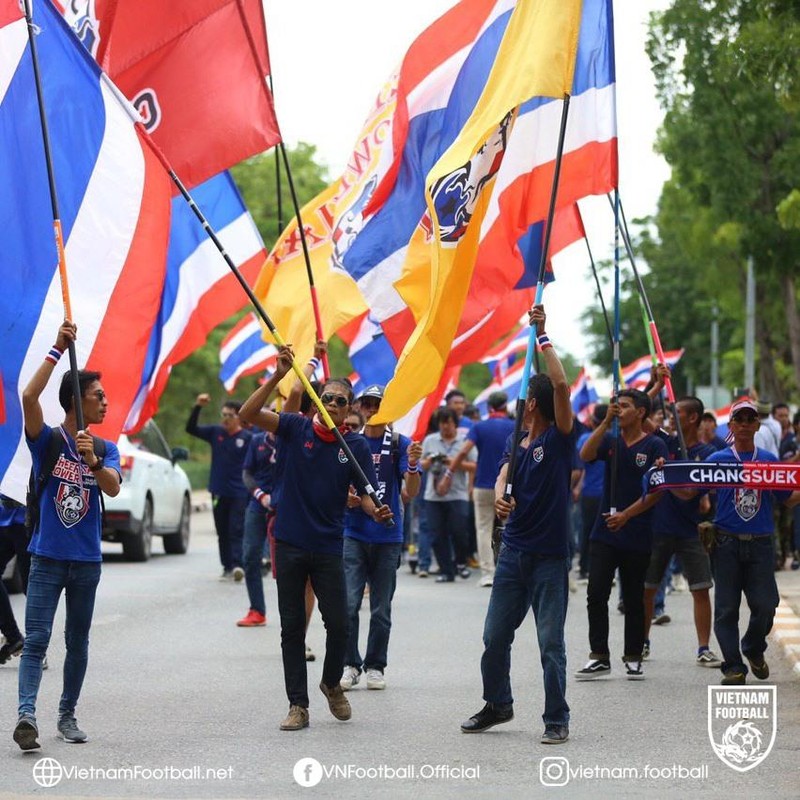 Trận hòa 0-0 khiến CĐV Thái Lan thất vọng. Ảnh Changsuek
