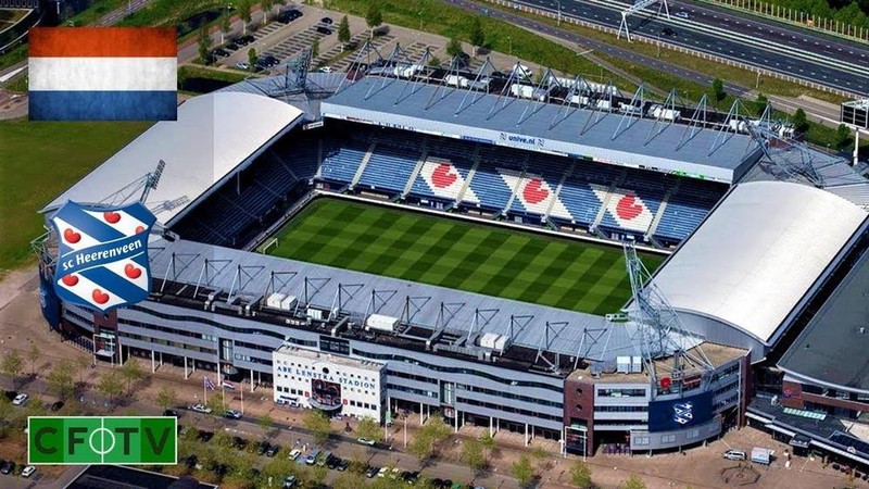 SC Heerenveen- truyền thống và đẳng cấp ảnh 1 Sân vận động Abe Lenstra, được đặt theo tên của cầu thủ nổi tiếng nhất của CLB, với sức chứa 27.224 chỗ ngồi. Ảnh CLB.