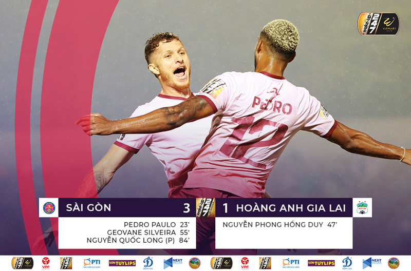 Quang Hải như hiệp sĩ sân cỏ “múa võ trong vườn hoang” ảnh 1 Pedro đã đẩy HAGL vào đấy BXH. Ảnh VPF.