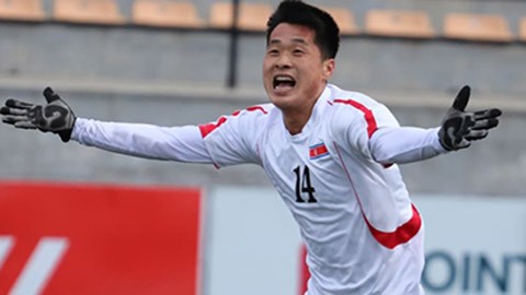 U23 Triều Tiên là đội  giành vé đầu tiên sau vòng loại tham dự VCK U23 châu Á 2020. Ảnh AFC