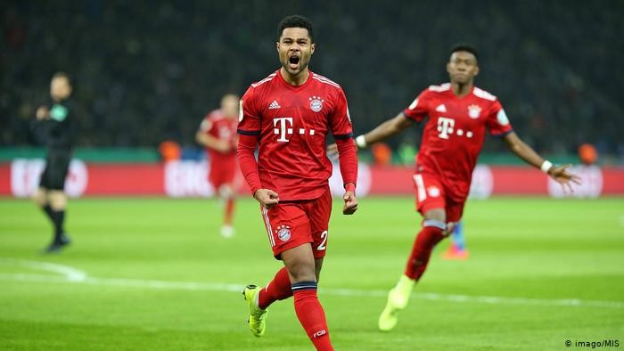 Cú poker (4 bàn) của Gnabry đã giúp cho“hùm xám” xứ Bavaria còn hủy diệt chủ nhà Tottenham 7-2. Ảnh AP.