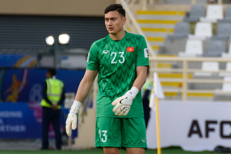 Có một nỗi lo mang tên Văn Lâm trong khung gỗ ảnh 1 Hai năm vừa qua, Văn Lâm đã đứng trong khung gỗ ĐT Việt Nam 20 trận và để thủng lưới 25 bàn. Ảnh FBNV