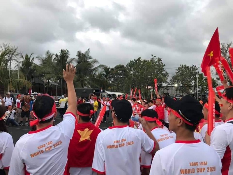 Niềm vui chiến thắng. Ảnh VF