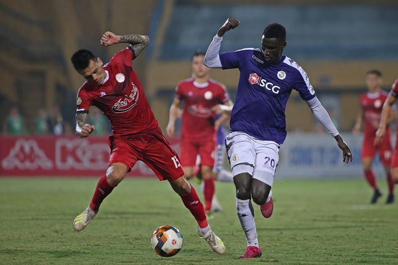 CLB Hà Nội, hành trình trồng cây và hái quả ảnh 2 Ngoại binh Hà Nội cũng rất ấn tượng. Ảnh HNFC