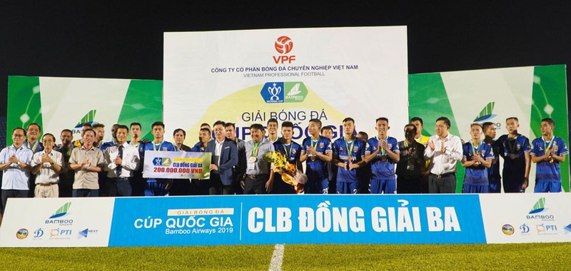 B.Bình Dương đoạt giải 3 Cúp quốc gia. Ảnh VPF B.Bình Dương đoạt giải 3 Cúp quốc gia. Ảnh VPF