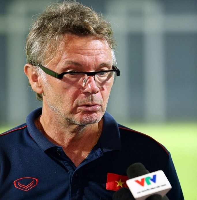 "Phù thủy trắng" Philippe Troussier đã giúp Việt Nam có vé dự VCK Giải bóng đá U19 vô địch châu Á 2020. Ảnh VFF