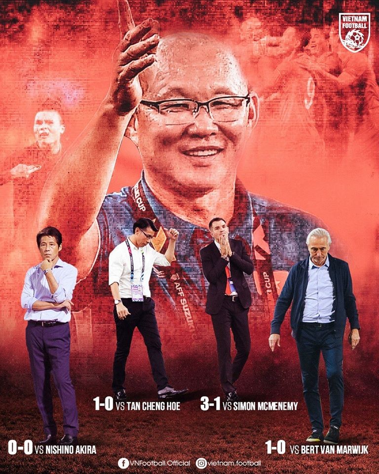 Người thầy dẫn dắt cuộc chơi thành công suốt 2 năm qua. Ảnh VF Người thầy dẫn dắt cuộc chơi. Ảnh VF