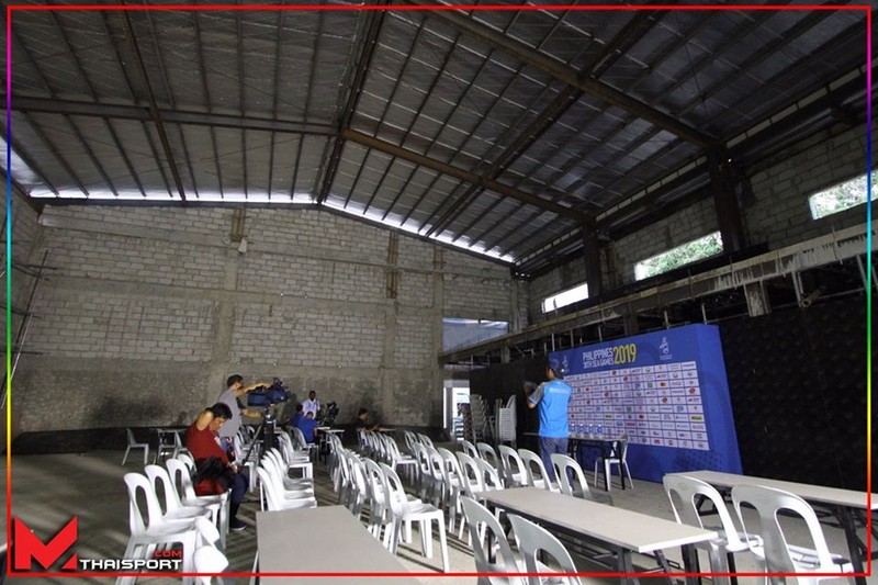 Có một SEA Games… rất “kinh khủng” ảnh 1 Phòng họp báo hệt nhà kho của SEA Games 30.