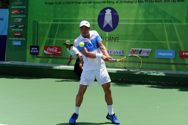 SEA Games 30, những chuyện bên lề đầy thú vị ảnh 3 Daniel đang có thứ hạng 340 trên bảng xếp hạng của ATP, hạt giống số 1 ở nội dung đơn nam. Ảnh Nguyễn.