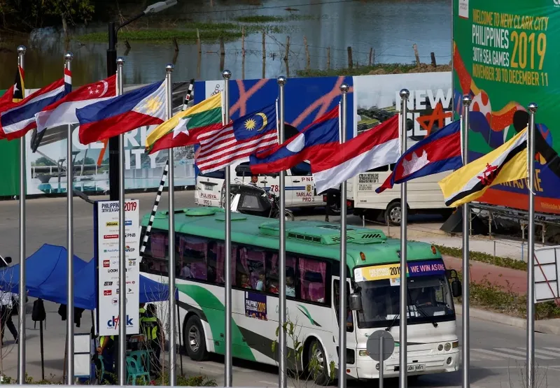 Mục tiêu của đoàn Thể thao Việt Nam là giành 65 Huy chương Vàng trở lên và đứng top 3 toàn đoàn. Ảnh NST Mục tiêu của đoàn Thể thao Việt Nam là giành 65 Huy chương Vàng trở lên và đứng top 3 toàn đoàn. Ảnh NST