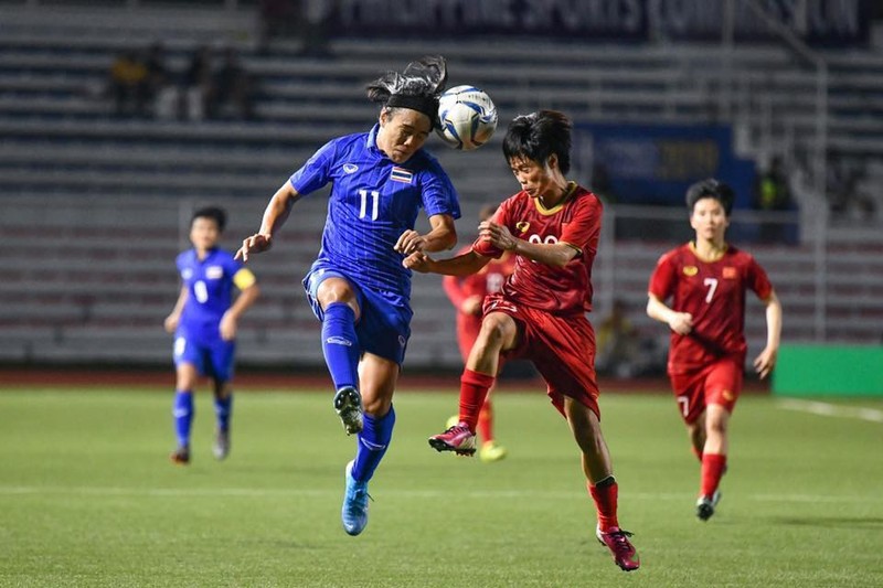 Bóng đá nữ Thái Lan đã có một năm thất bại toàn diện trước tuyển nữ Việt Nam. Ảnh VFF bóng đá nữ Thái Lan đã có một năm thất bại toàn diện trước tuyển nữ Việt Nam. Ảnh VFF