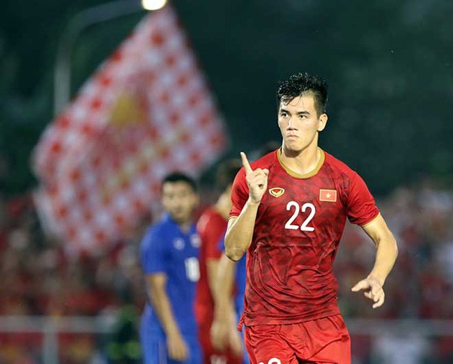 Con bài tủ Tiến Linh, đang được báo chí Indonesia nhắc đến rất nhiều. Ảnh VFF