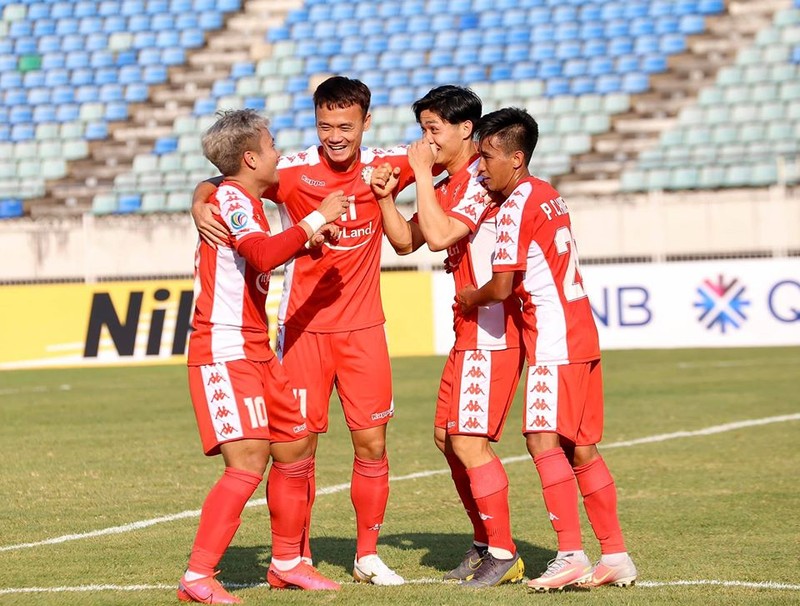 Phượng "đã nở" trên đất Myanmar. Ảnh AFC Phượng