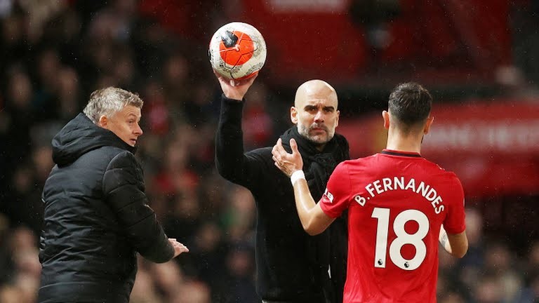 Bruno Fernandes là điểm khác biệt của trận đấu. Ảnh AP