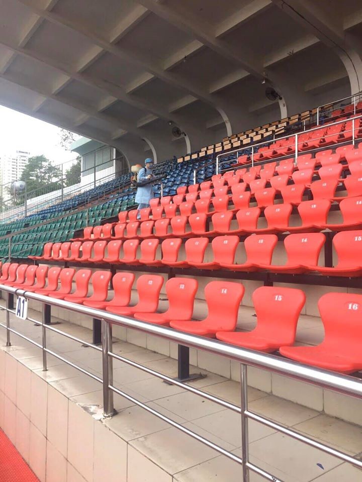 SLNA thiệt thòi khi thi đấu không có khán giả. Ảnh SGFC SLNA thiệt thòi khi thi đấu không có khán giả. Ảnh SGFC