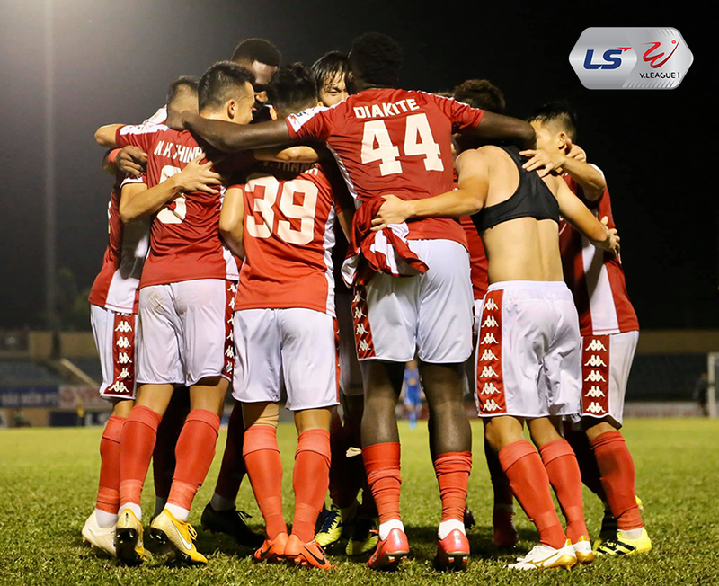 Đội bóng TP.HCM có mùa giải thứ 2 liên tiếp có màn khởi động tốt nhất V.League, thắng cả 2 trận đầu, giành 6 điểm tuyệt đối. Ảnh VPF Đội bóng TP.HCM có mùa giải thứ 2 liên tiếp có màn khởi động tốt nhất V.League, thắng cả 2 trận đầu, giành 6 điểm tuyệt đối. Ảnh VPF