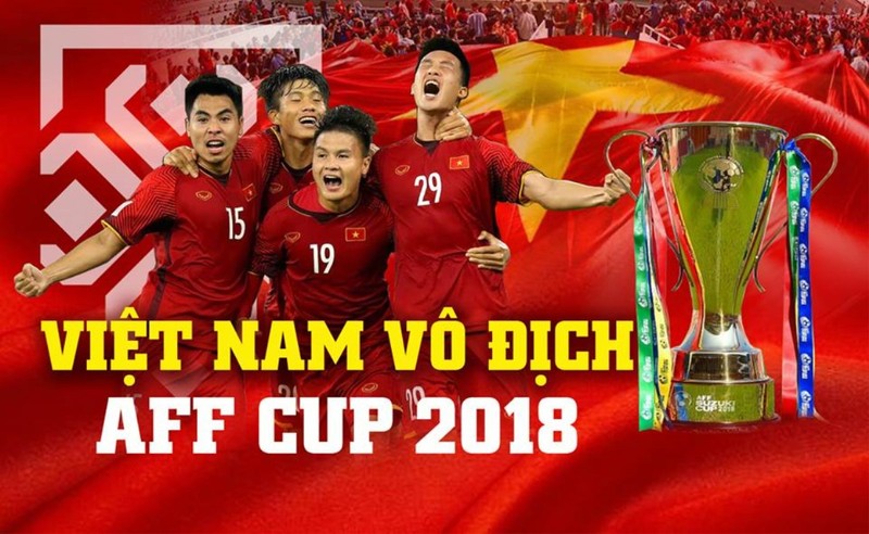 Chúng ta là nhà vô địch AFF Cup 2018. Ảnh VPF Chúng ta là nhà vô địch AFF Cup 2018. Ảnh VPF