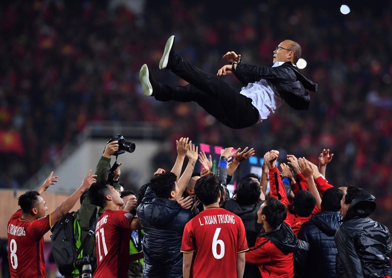 Nhiệm vụ của thầy trò ông Park là bảo vệ ngôi vô địch. Ảnh VNN Nhiệm vụ của thầy trò ông Park là bảo vệ ngôi vô địch. Ảnh VNN