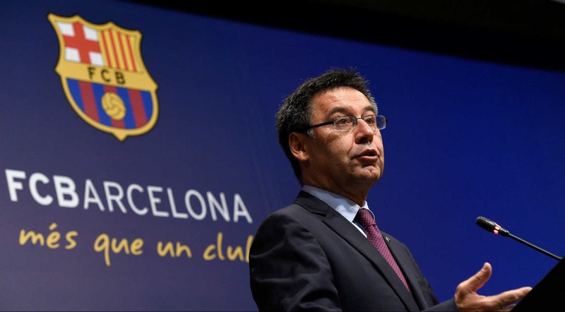 Chủ tịch Bartomeu là người rất nhiều mưu mẹo trong các tình huống như thế này. Ảnh CLB