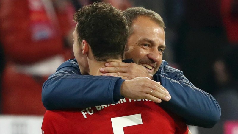 Flick đã từng là trợ lý cho HLV Joachim Loew tại đội tuyển Đức trong giai đoạn từ 2006 - 2014. Ảnh CLB Flick đã từng là trợ lý cho HLV Joachim Loew tại đội tuyển Đức trong giai đoạn từ 2006 - 2014. Ảnh CLB