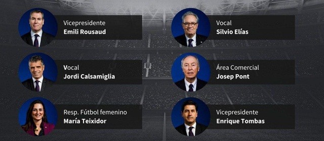 Nhóm "quả táo tối" vừa phải từ chức. Ảnh Barca Nhóm "quả táo tối" vừa phải từ chức. Ảnh Barca