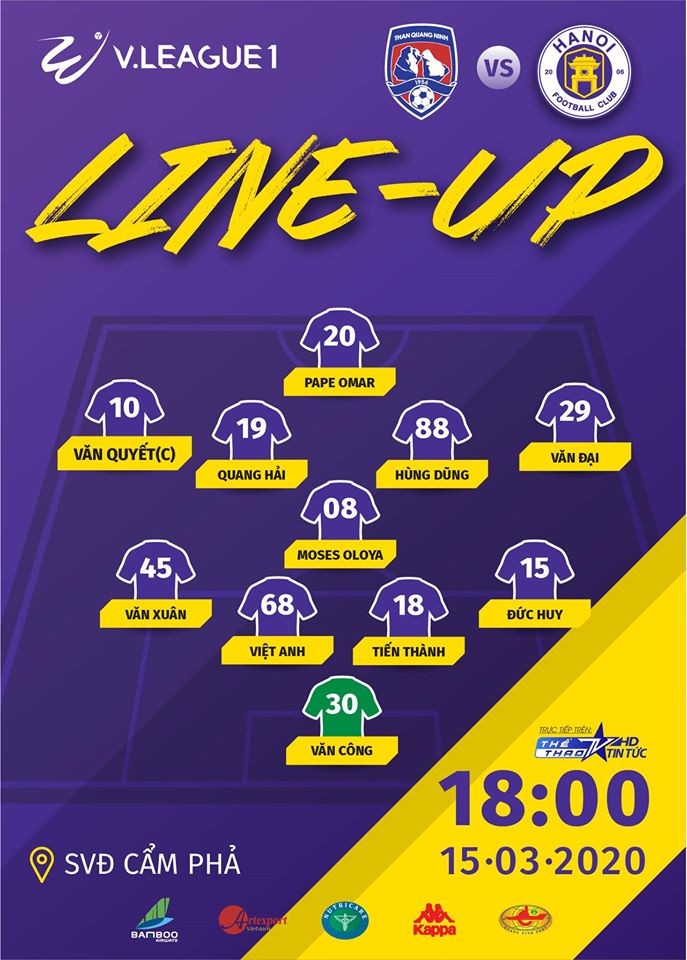 Giải đấu phải dừng do dịch Covid, vô tình đã khiến cho Hà Nội FC có thêm thời gian giúp các cầu thủ bình phục chấn thương. Ảnh HNFC