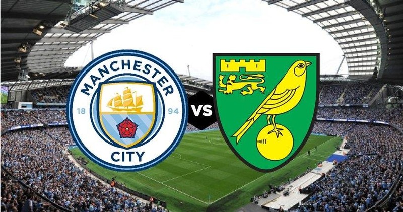 Chủ nhà Man City đã có cơn mưa bàn thắng 5-0 vào lưới Norwich. Ảnh AP