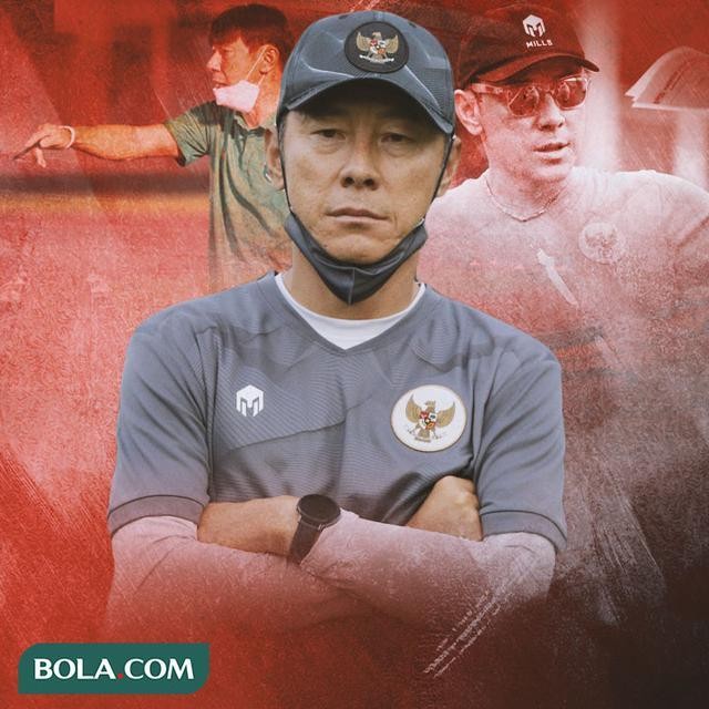 HLV Shin Tae-yong tỏ ra là nhà cầm quân giỏi. Ảnh Bola