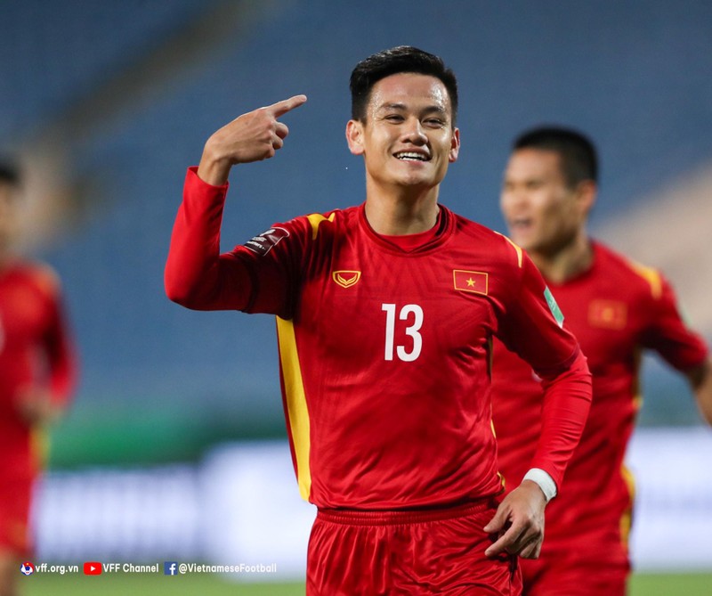 Hồ Tấn Tài là khuôn mặt mới tạo ấn tượng. Ảnh VFF