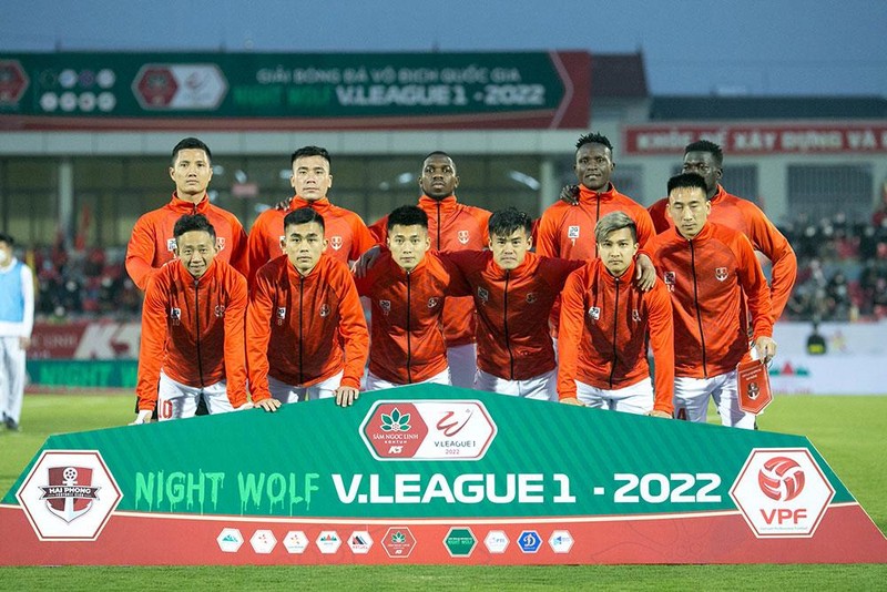 Hải Phòng đã có chiến thắng 1-0 trên sân Hà Tĩnh. Ảnh VPF. Hải Phòng đã có chiến thắng 1-0 trên sân Hà Tĩnh. Ảnh VPF.