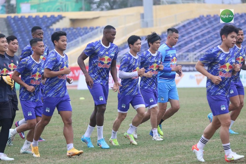 Ngoại binh HAGL vẫn chưa nổ súng. Ảnh SL Ngoại binh HAGL vẫn chưa nổ súng. Ảnh SL