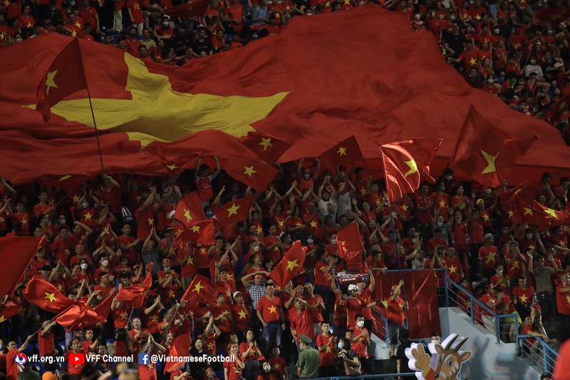 Niềm tin chiến thắng. Ảnh VFF Niềm tin chiến thắng. Ảnh VFF