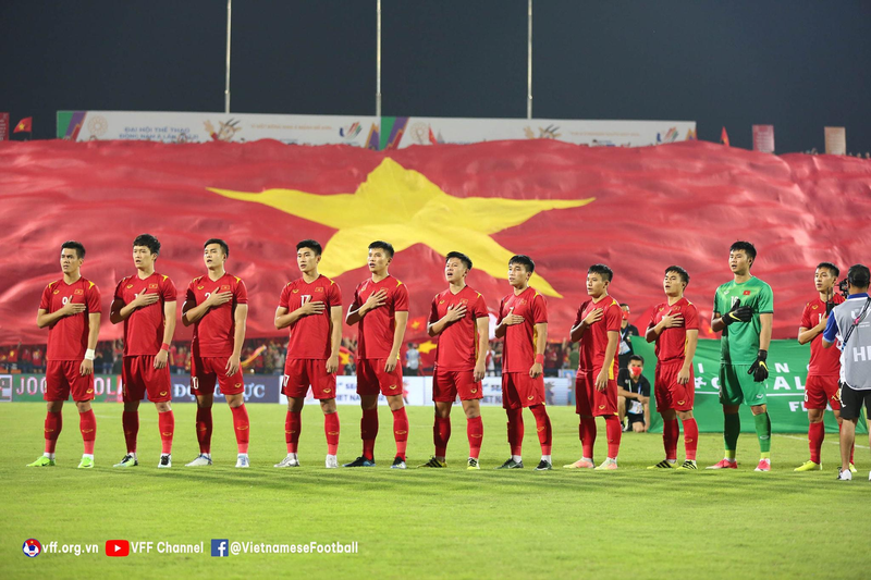 Chúng ta sẽ gặp người Thái ở trận chung kết SEA Games 31. Ảnh VFF