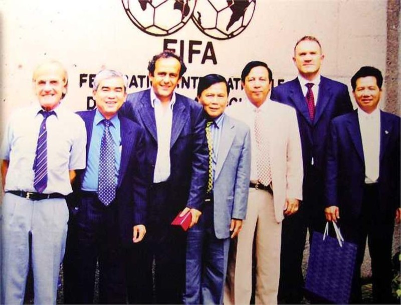 Chủ tịch VFF khóa 7 Lê Hùng Dũng đã có nhiều hoạt động đối ngoại mang dấu ấn. Ảnh GĐCC. Chủ tịch VFF khóa 7 Lê Hùng Dũng đã có nhiều hoạt động đối ngoại mang dấu ấn. Ảnh GĐCC.