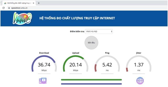 Hệ thống đo chất lượng truy cập Internet