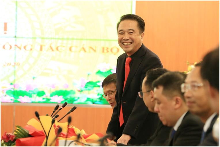 Ông Nguyễn Minh Sơn phát biểu tại buổi lễ. (Ảnh: MIC) Ông Nguyễn Minh Sơn phát biểu tại buổi lễ. (Ảnh: MIC)